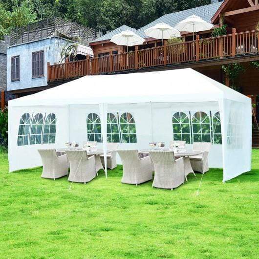 Starwood Rack Canopies & Gazebos 10 x 20 ft Outdoor Party Wedding Canopy Tent with Removable Walls and Carry Bag