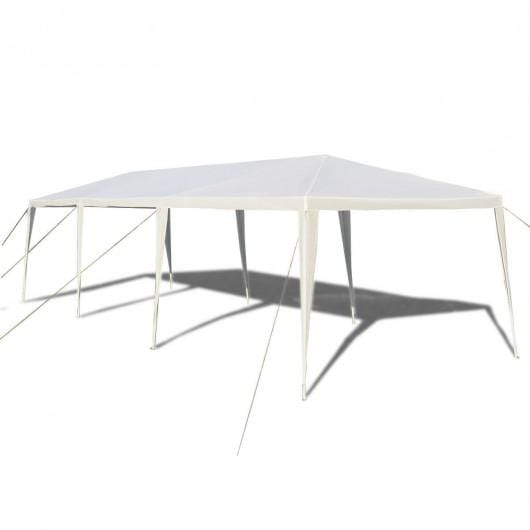 pavilion tent for sale 10' x 30' Outdoor Wedding Party Event Tent Gazebo Canopy (White)(Polyester)