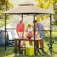 Starwood Rack Canopies & Gazebos 8’ x 5’ Outdoor Patio Barbecue Grill Gazebo