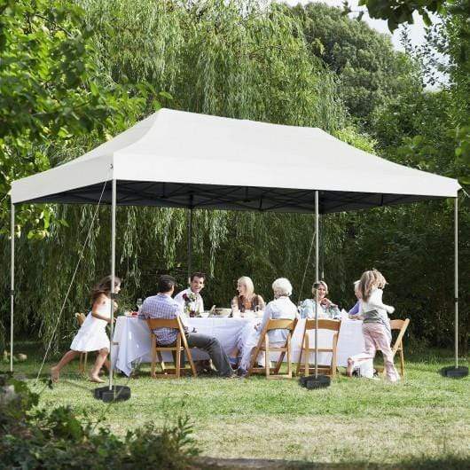 Starwood Rack Canopies & Gazebos 8pcs Weight Plates Patio Canopy Tent Gazebo Shade Umbrella Water Filled