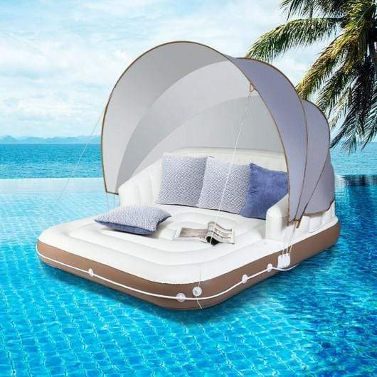 Starwood Rack Canopies & Gazebos Inflatable Pool Float Lounge Swimming Raft