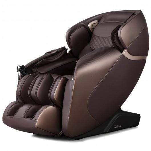 StarWood Rack Health & Beauty Full Body Zero Gravity Massage Chair Recliner with SL Track Bluetooth Heat-Brown