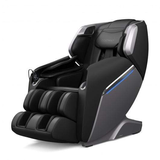 StarWood Rack Health & Beauty Full Body Zero Gravity Massage Chair with SL Track Voice Control Heat-Black