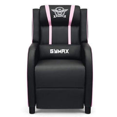 Starwood Rack Health & Beauty Massage Racing Gaming Single Recliner Chair-Pink