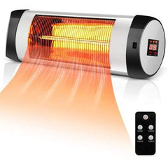 StarWood Rack Home & Garden 1500W Wall-Mounted Electric Heater Patio Infrared Heater with Remote Control