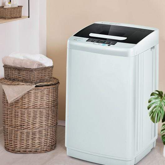 StarWood Rack Home & Garden 8.8 lbs Portable Full-Automatic Laundry Washing Machine with Drain Pump