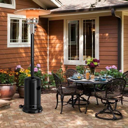 StarWood Rack Home & Garden Patio Propane Standing LP Gas Steel Accessories Heater-Black