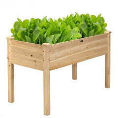 Starwood Rack Home & Garden Wooden Raised Vegetable Garden Bed