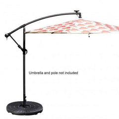 Starwood Rack Outdoor Umbrellas & Sunshades 4 Plate Umbrella Base Stand for Patio